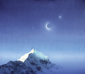 平和（キャンバスにアクリル） 作： Simon Cook